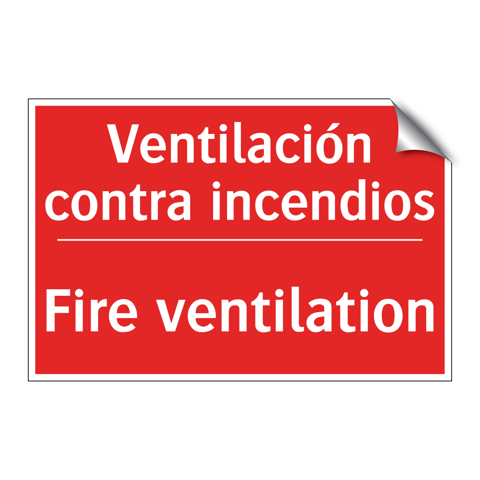 Ventilación contra incendios - Fire ventilation