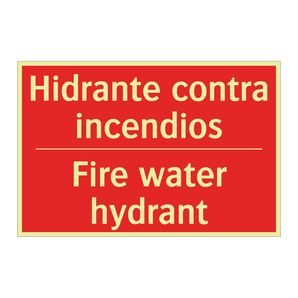 Hidrante contra incendios - Fire water hydrant