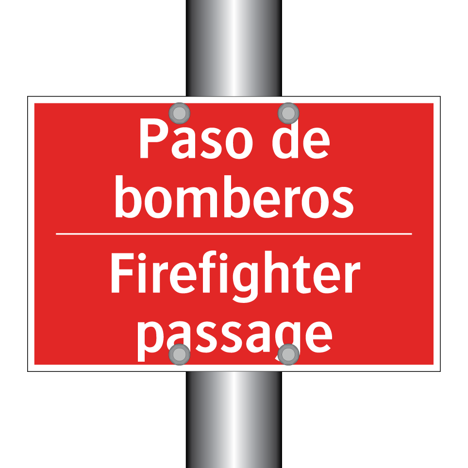 Paso de bomberos - Firefighter passage
