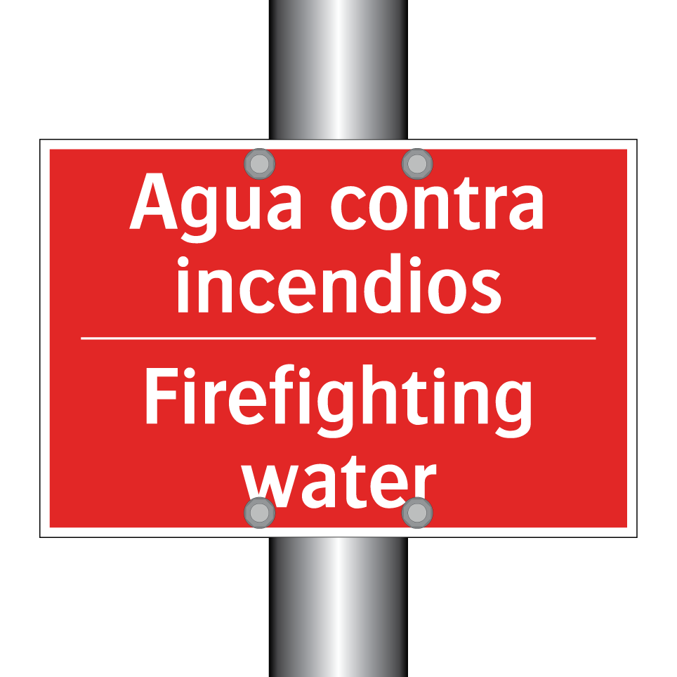 Agua contra incendios - Firefighting water