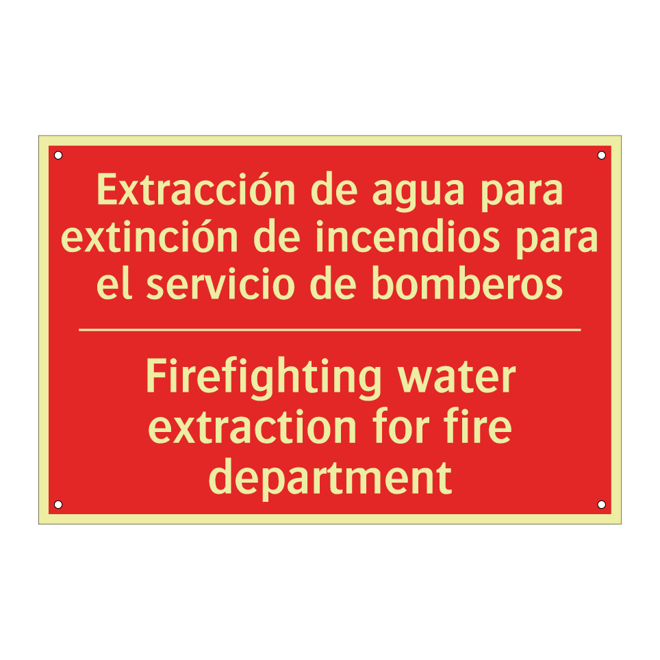 Extracción de agua para /.../ - Firefighting water extraction /.../