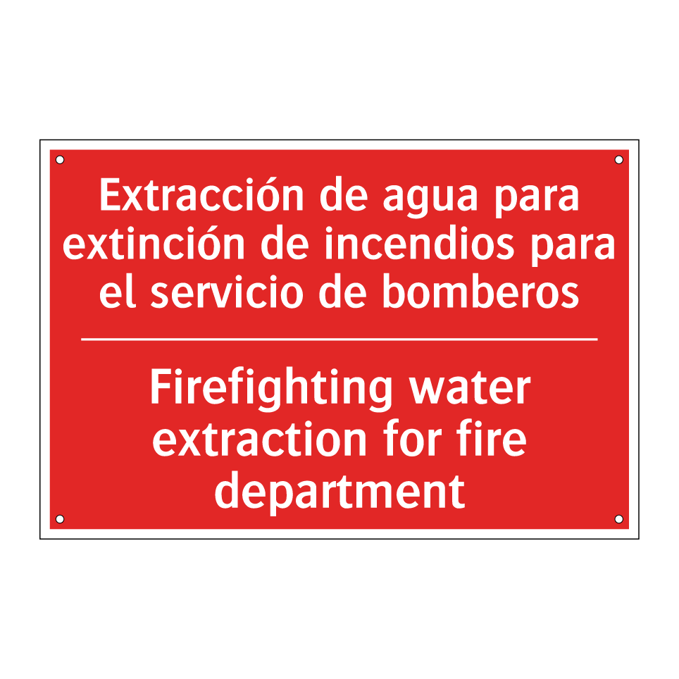 Extracción de agua para /.../ - Firefighting water extraction /.../