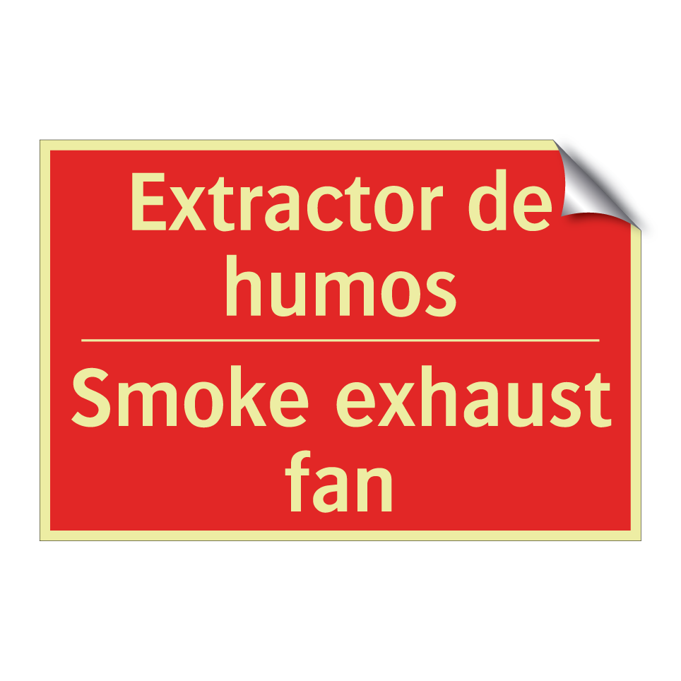 Extractor de humos - Smoke exhaust fan
