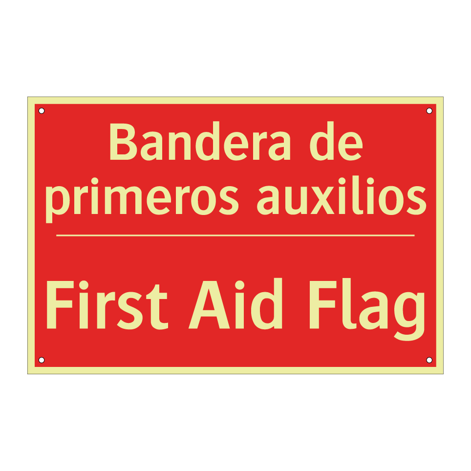 Bandera de primeros auxilios - First Aid Flag