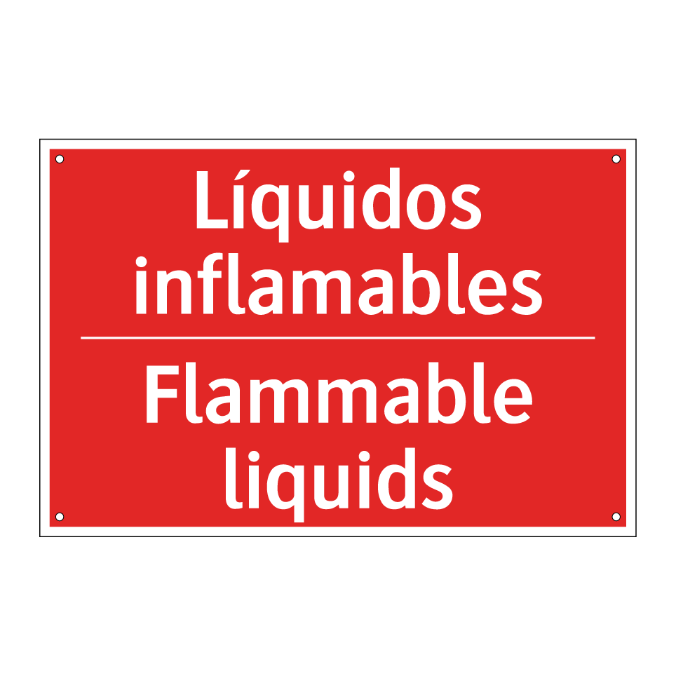 Líquidos inflamables - Flammable liquids