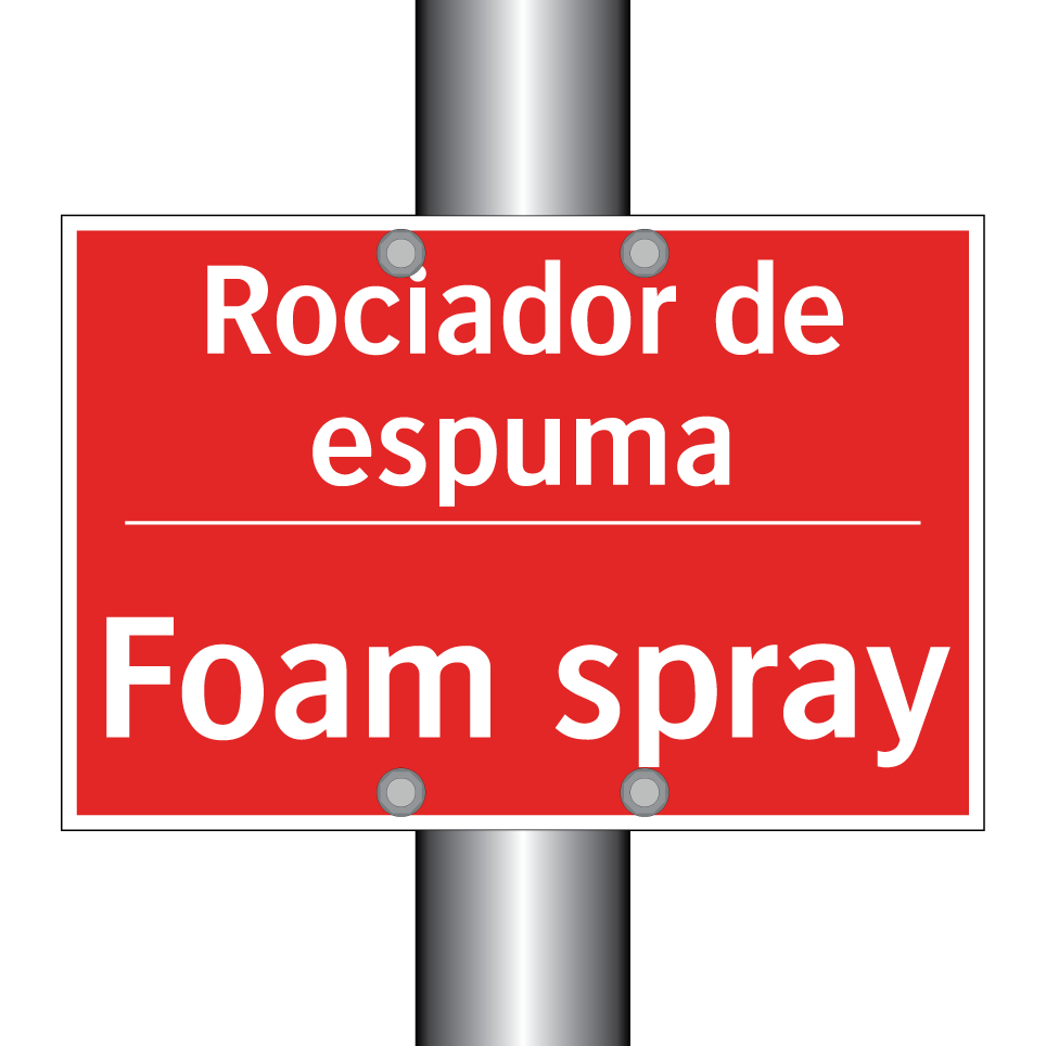 Rociador de espuma - Foam spray