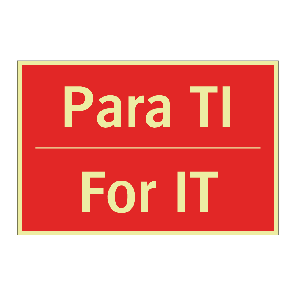 Para TI - For IT