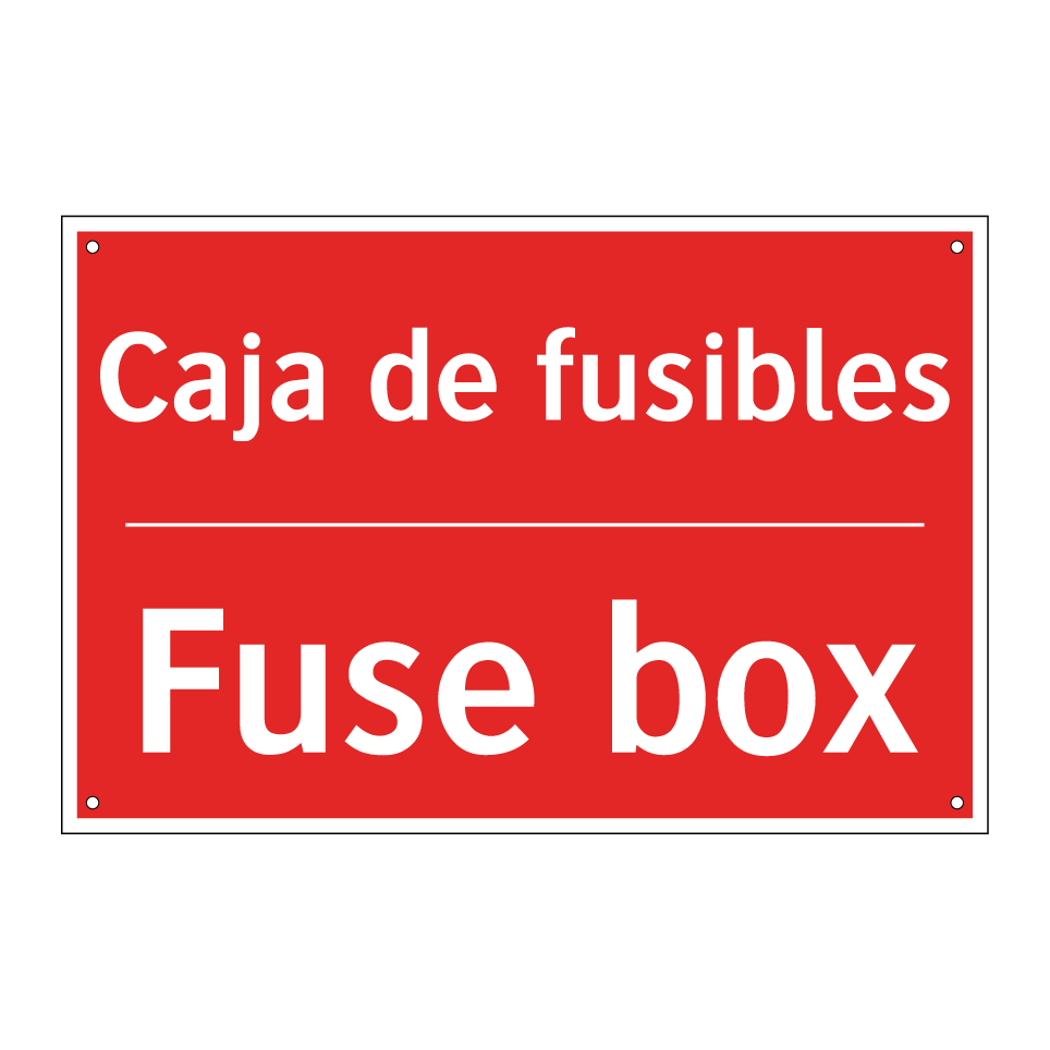 Caja de fusibles - Fuse box