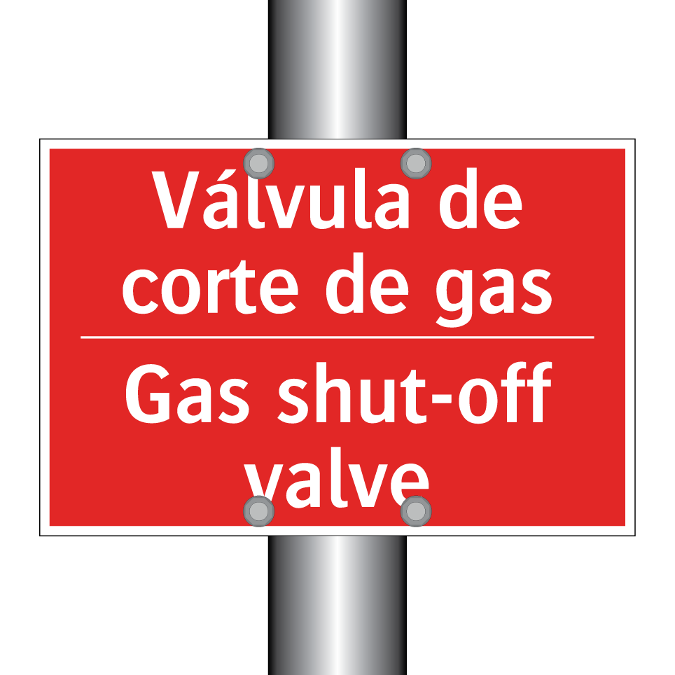 Válvula de corte de gas - Gas shut-off valve