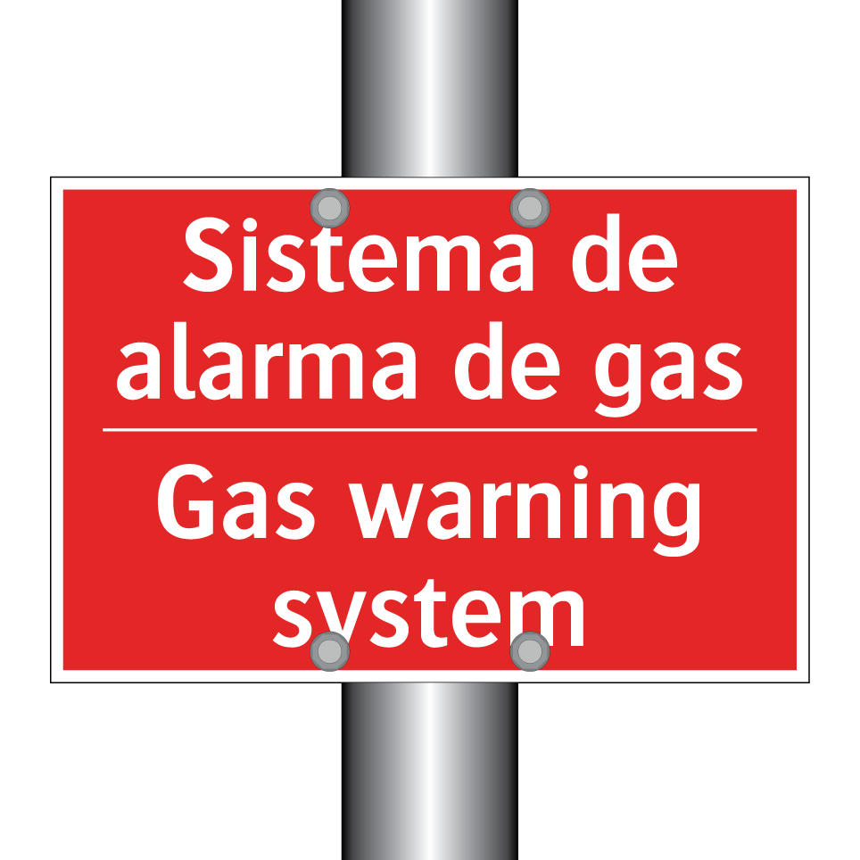 Sistema de alarma de gas - Gas warning system