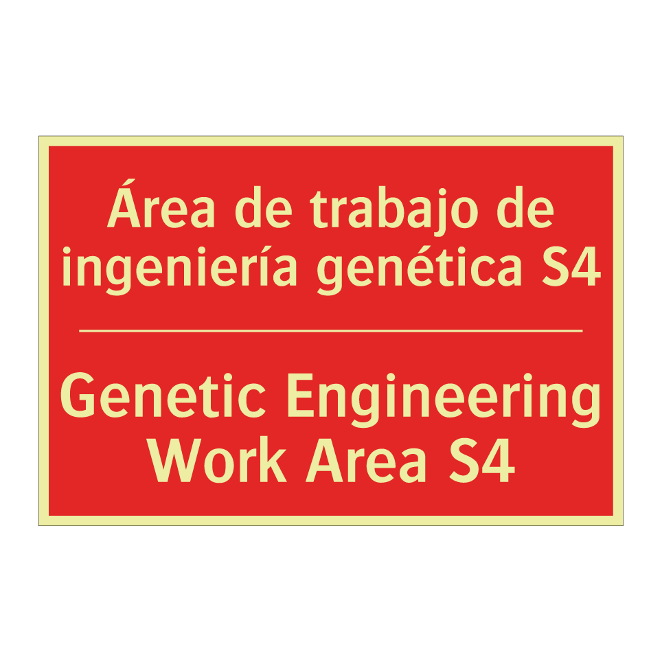 Área de trabajo de ingeniería /.../ - Genetic Engineering Work Area /.../