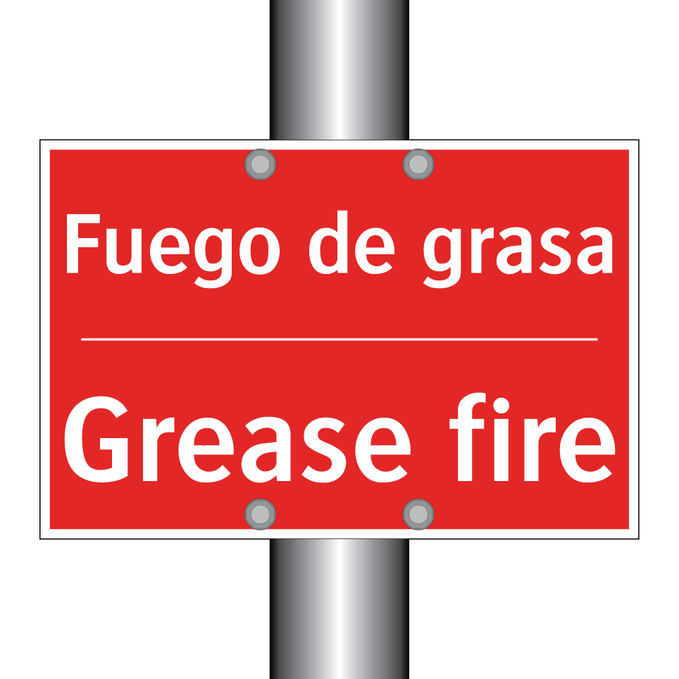 Fuego de grasa - Grease fire