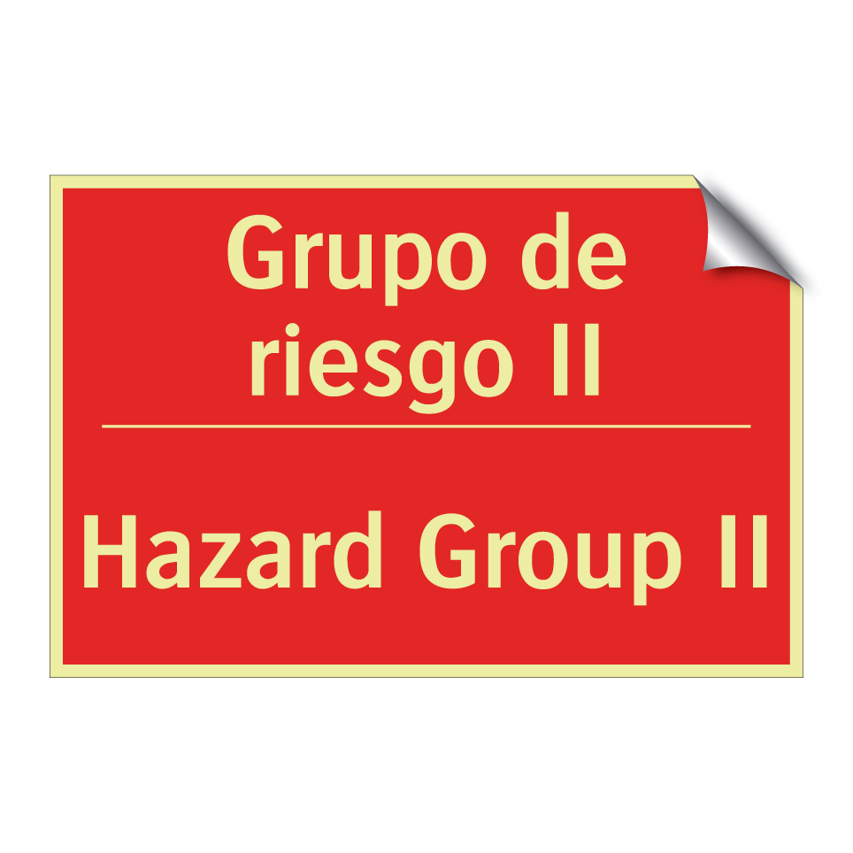Grupo de riesgo II - Hazard Group II