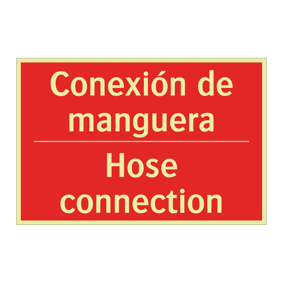 Conexión de manguera - Hose connection