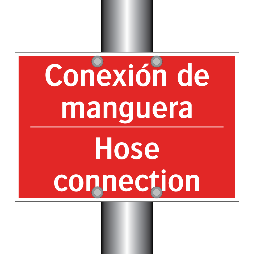 Conexión de manguera - Hose connection