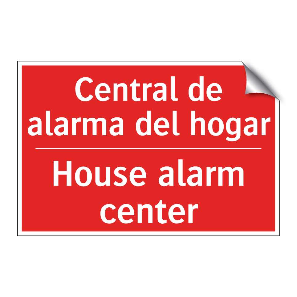 Central de alarma del hogar - House alarm center