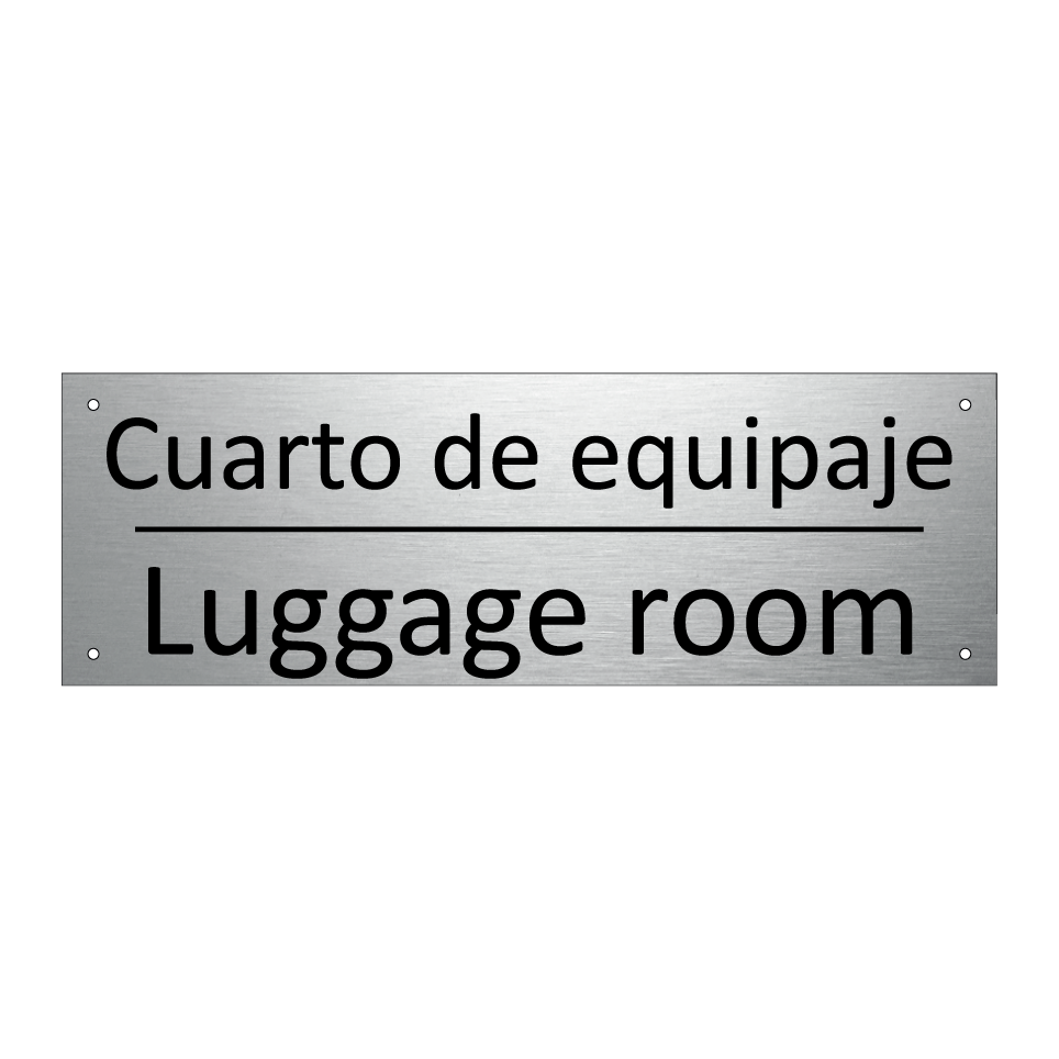 Cuarto de equipaje - Luggage room