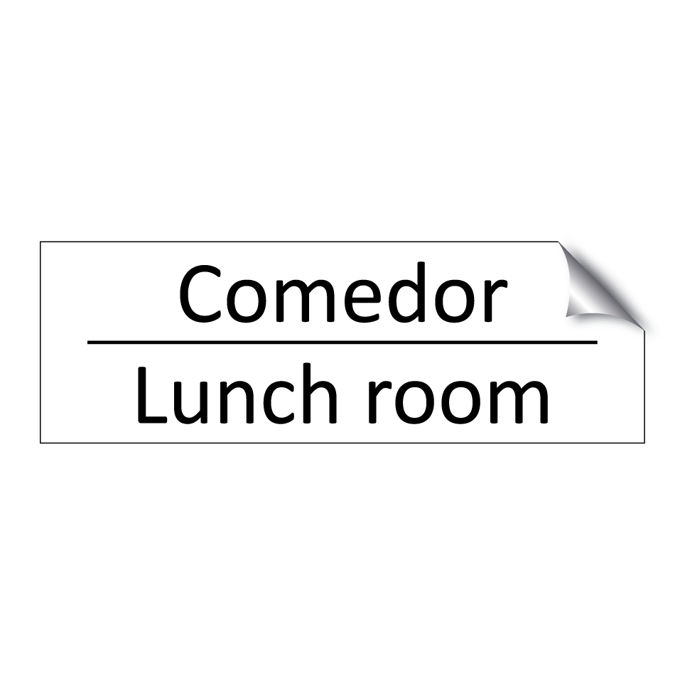Comedor - Lunch room