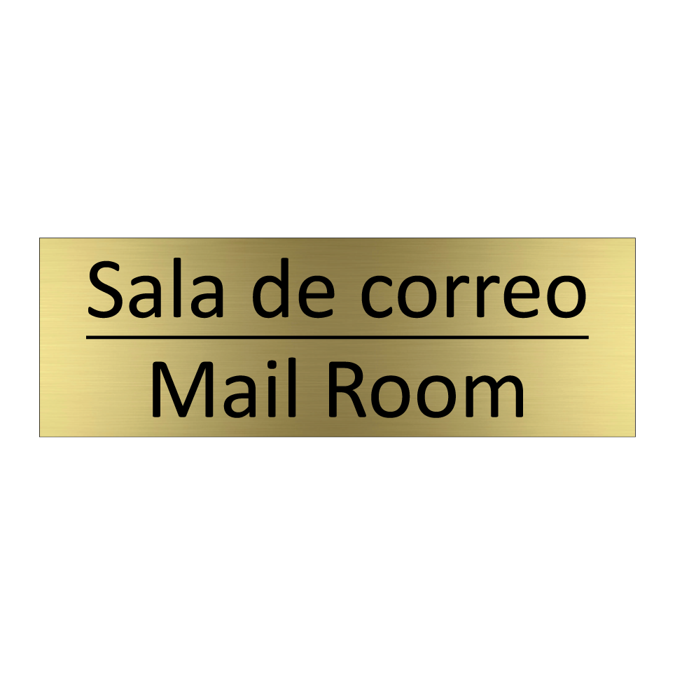 Sala de correo - Mail Room