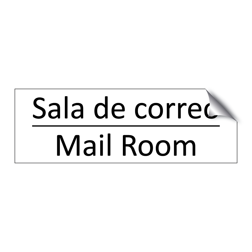 Sala de correo - Mail Room