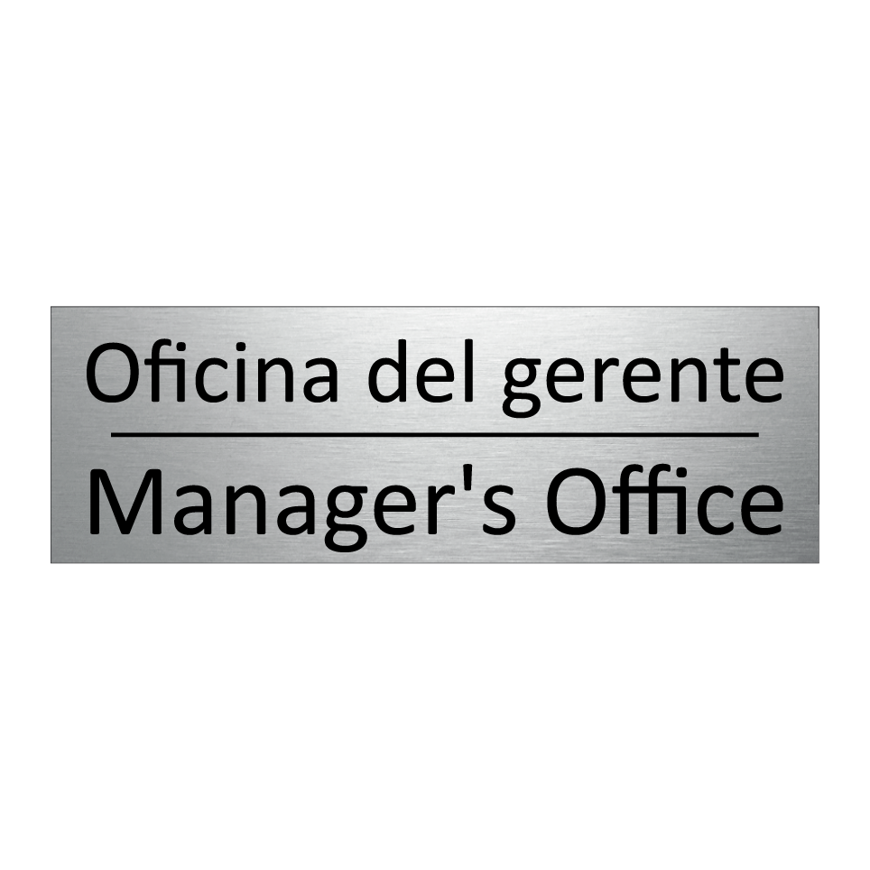 Oficina del gerente - Manager's Office