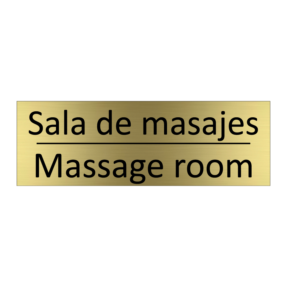 Sala de masajes - Massage room
