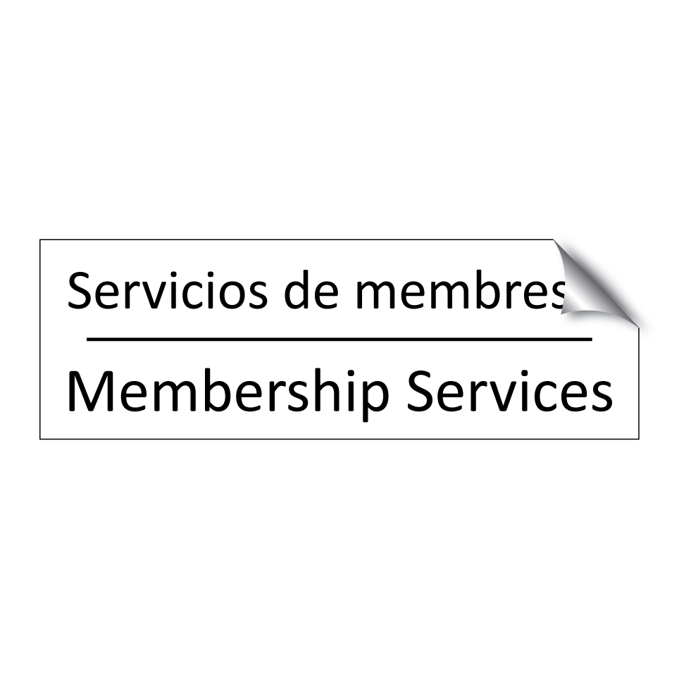 Servicios de membresía - Membership Services
