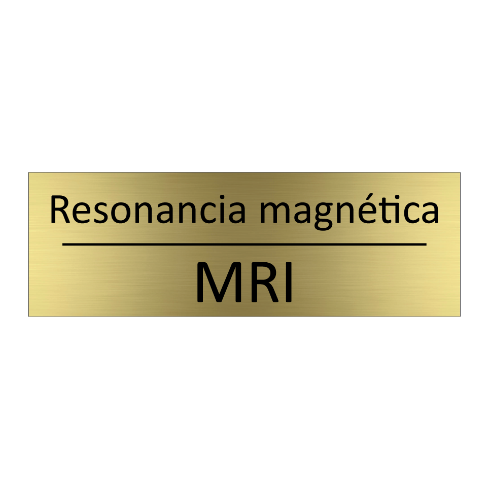 Resonancia magnética - MRI