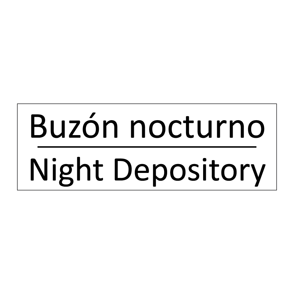 Buzón nocturno - Night Depository