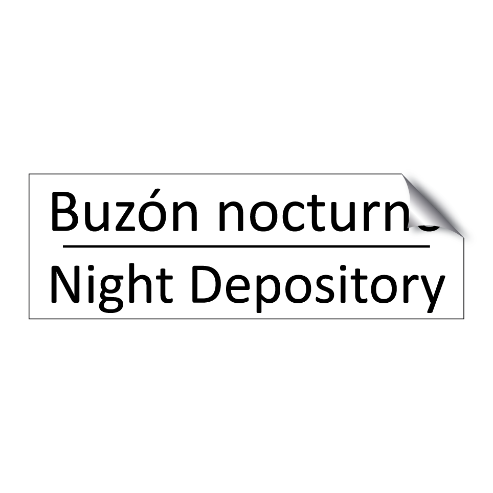 Buzón nocturno - Night Depository