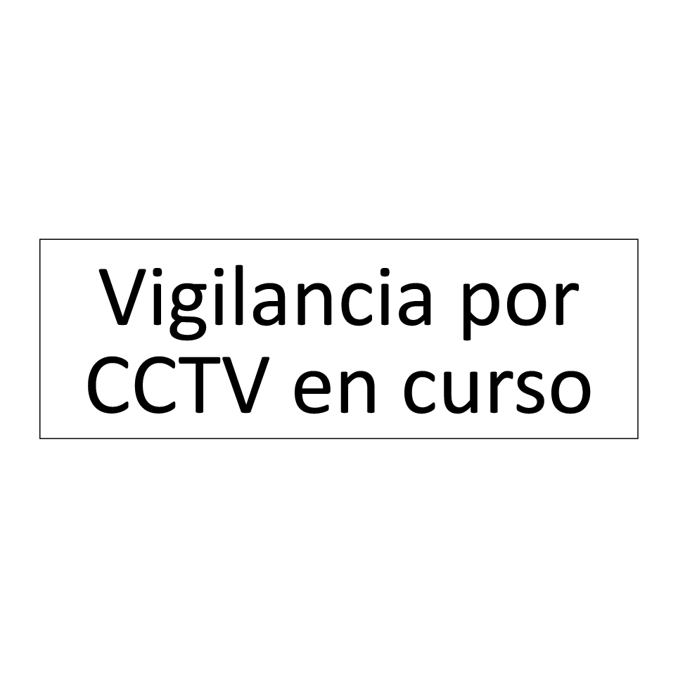 Vigilancia por CCTV en curso
