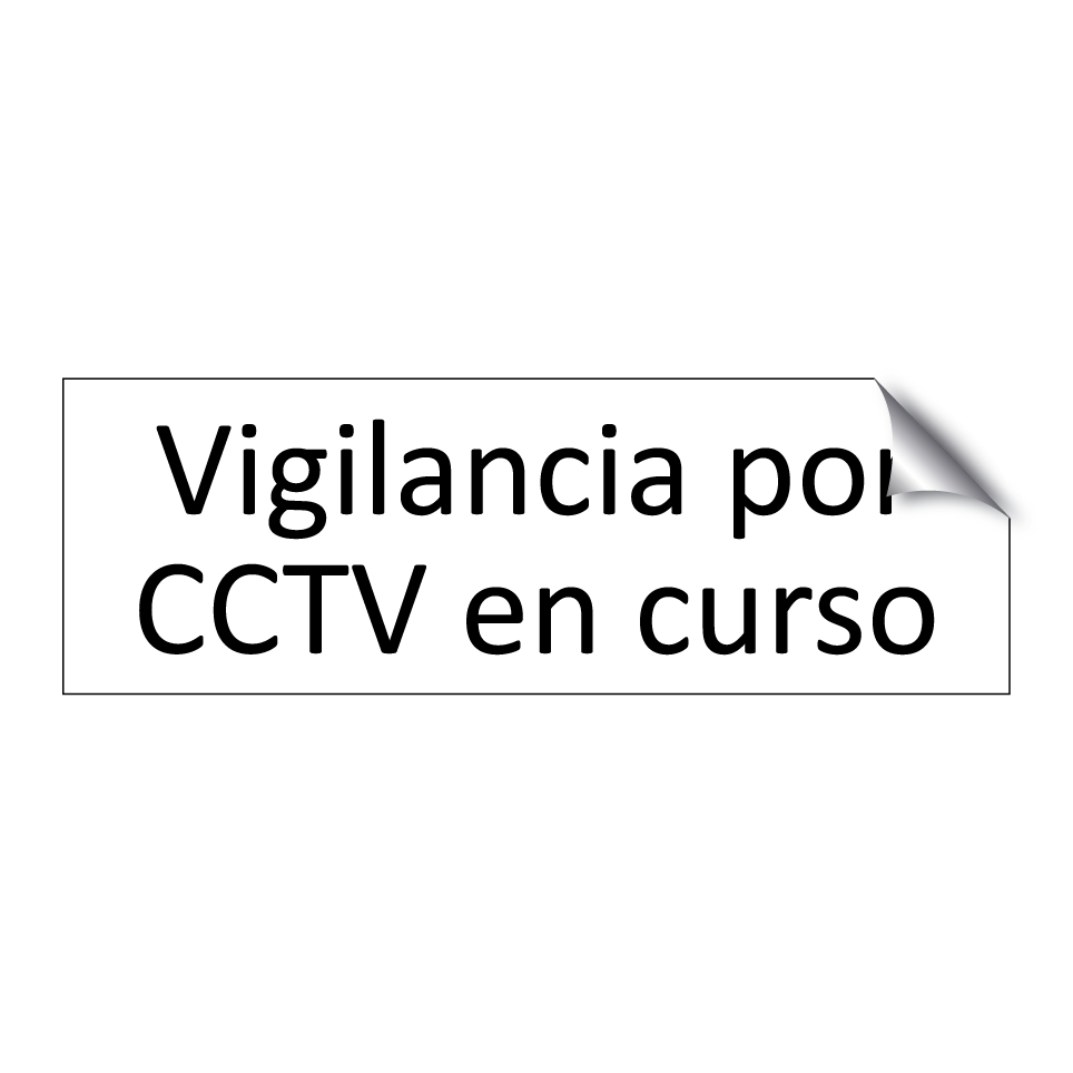 Vigilancia por CCTV en curso