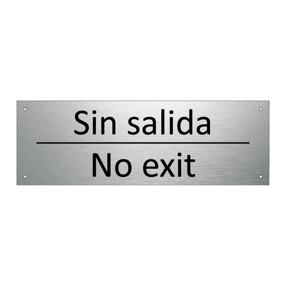 Sin salida - No exit