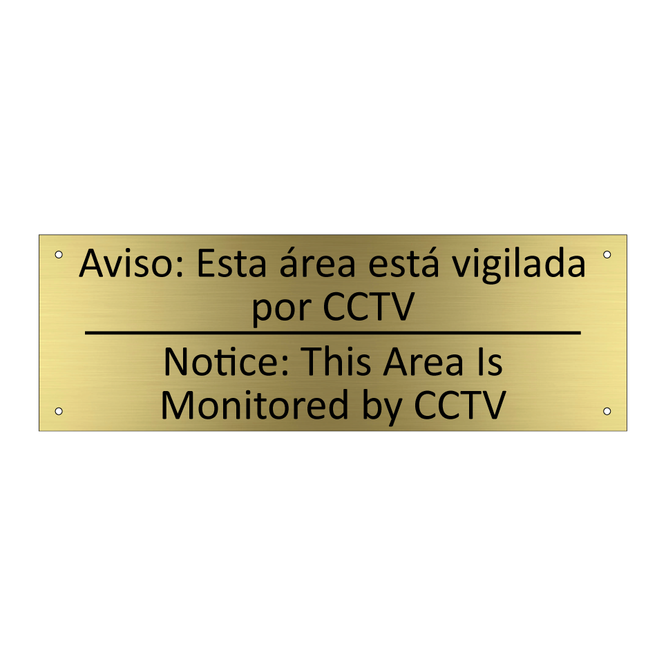Aviso: Esta área está /.../ - Notice: This Area Is /.../