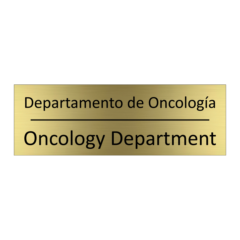 Departamento de Oncología - Oncology Department