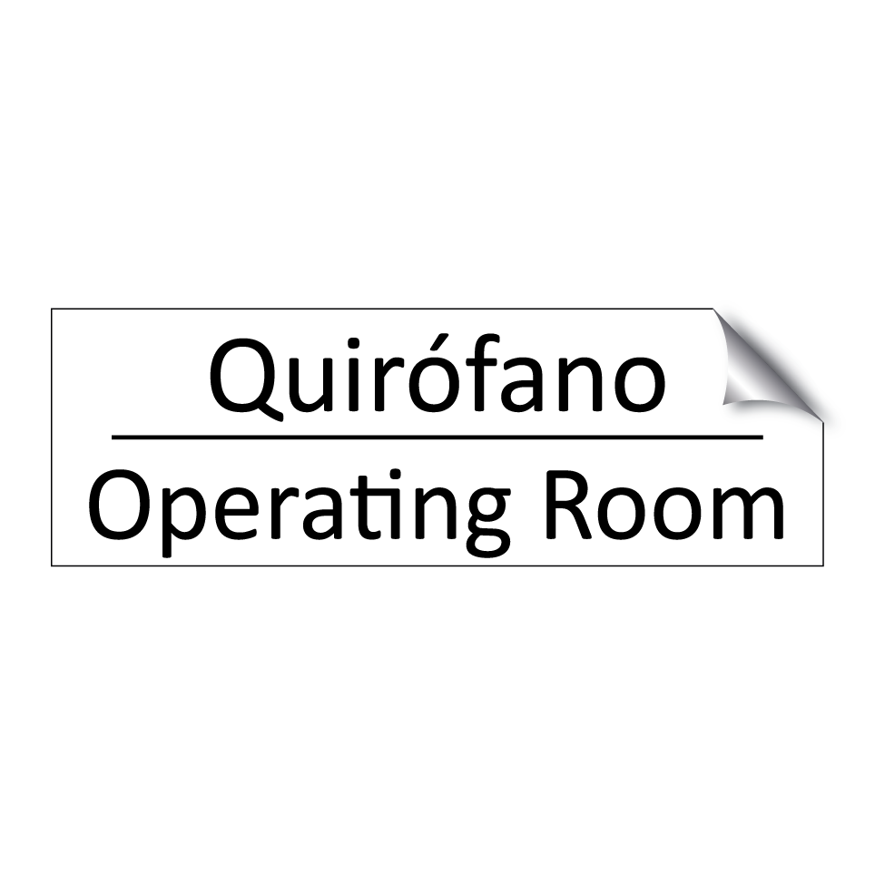 Quirófano - Operating Room