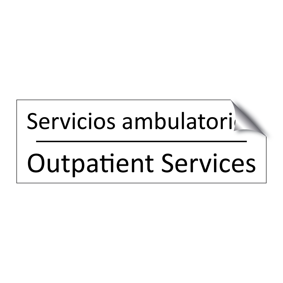 Servicios ambulatorios - Outpatient Services