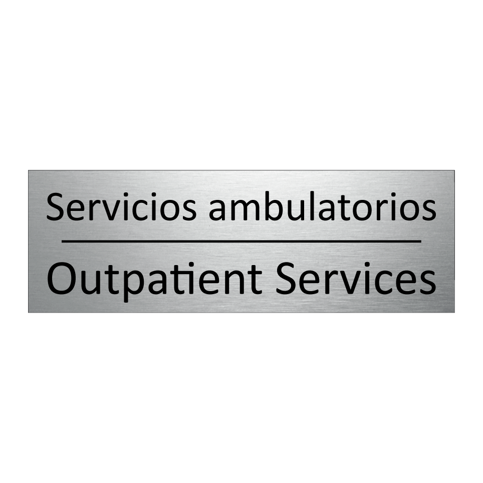 Servicios ambulatorios - Outpatient Services