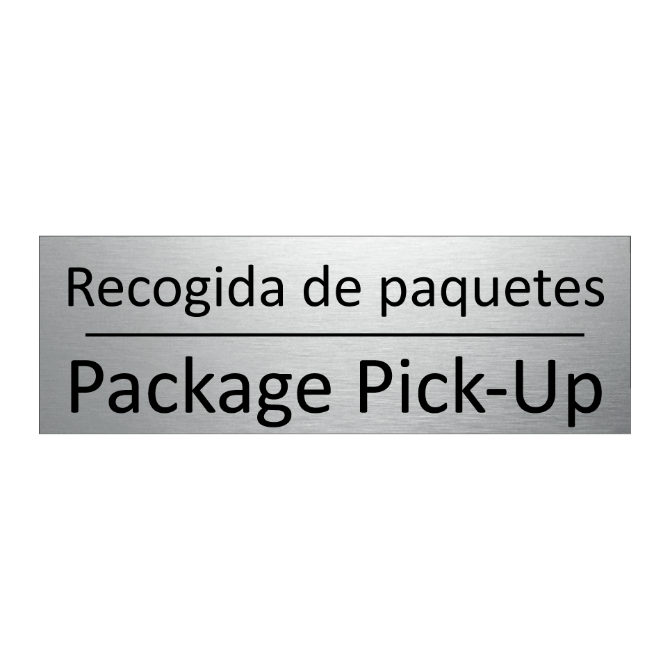 Recogida de paquetes - Package Pick-Up