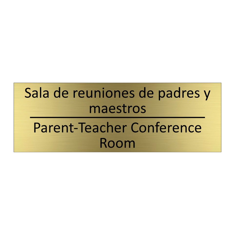 Sala de reuniones de padres y /.../ - Parent-Teacher Conference Room