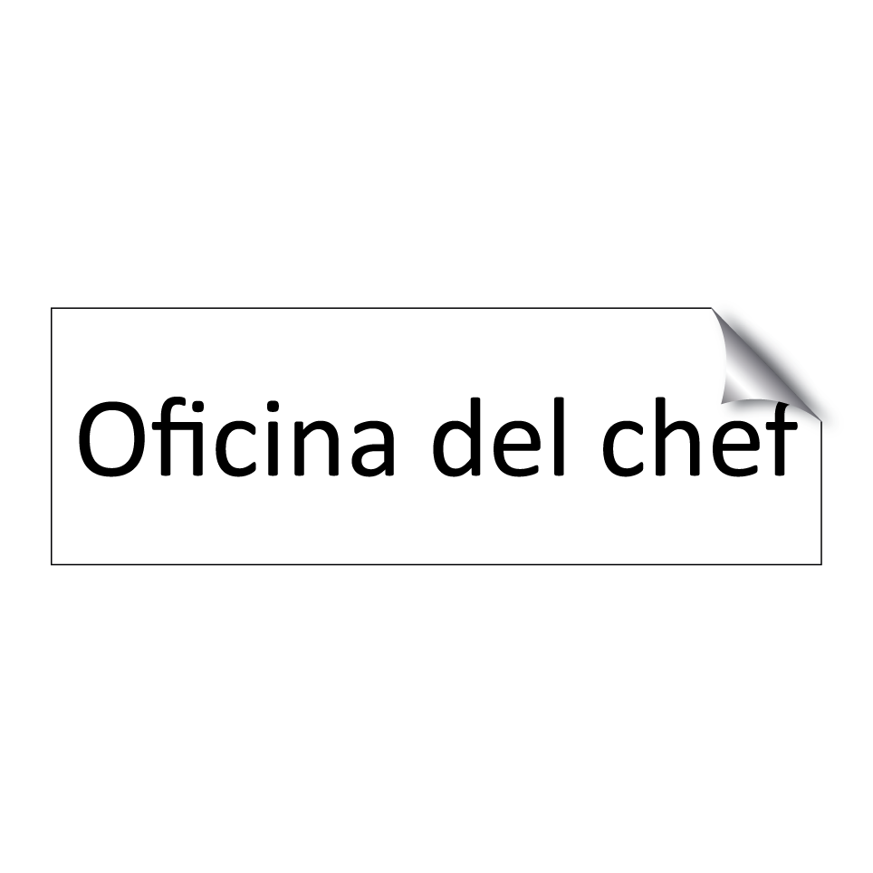 Oficina del chef