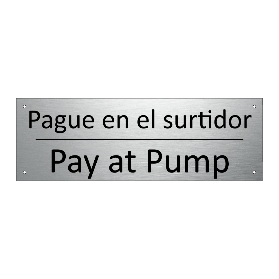 Pague en el surtidor - Pay at Pump