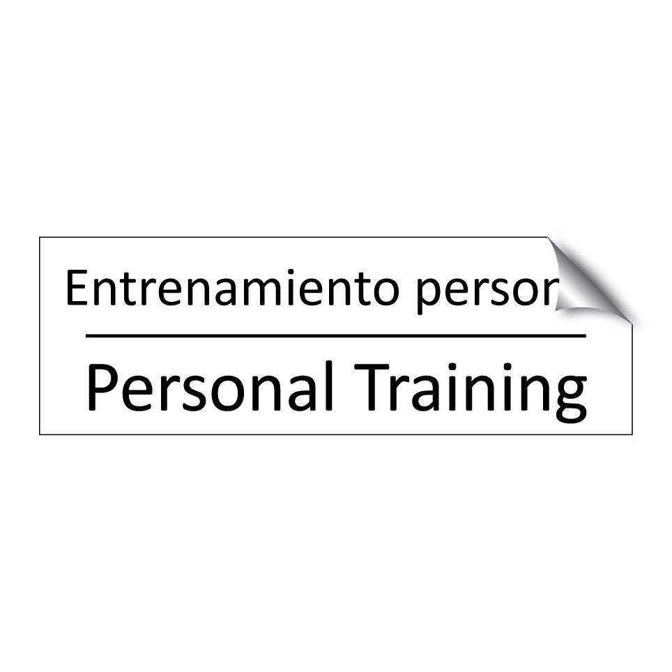 Entrenamiento personal - Personal Training