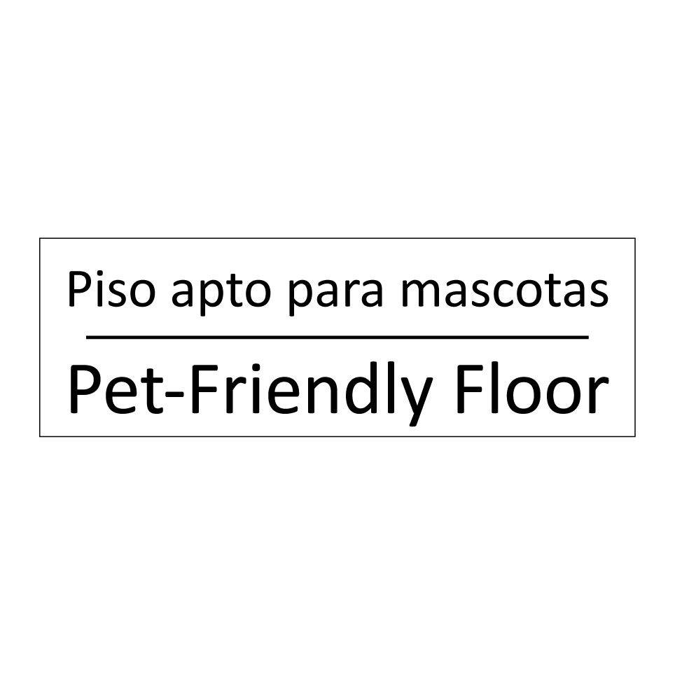 Piso apto para mascotas - Pet-Friendly Floor