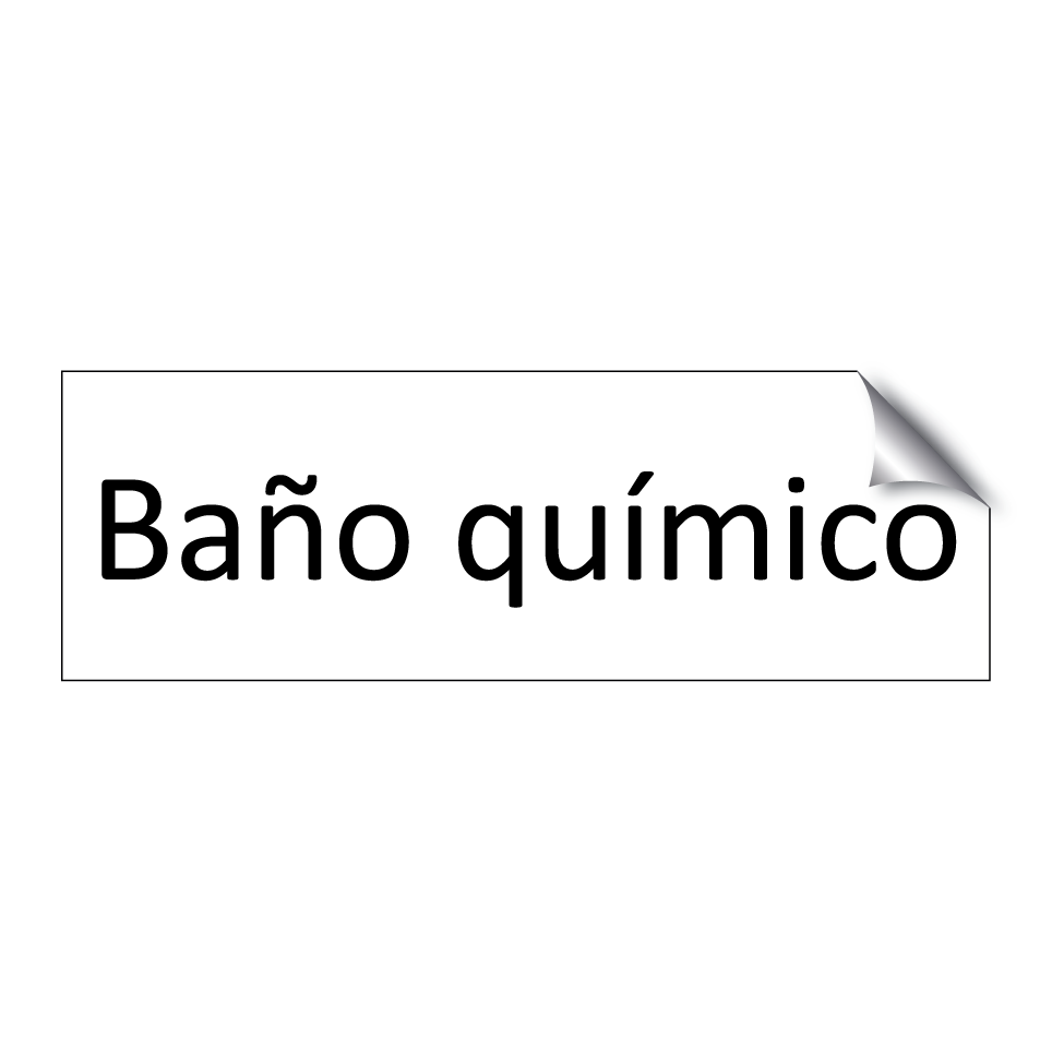 Baño químico