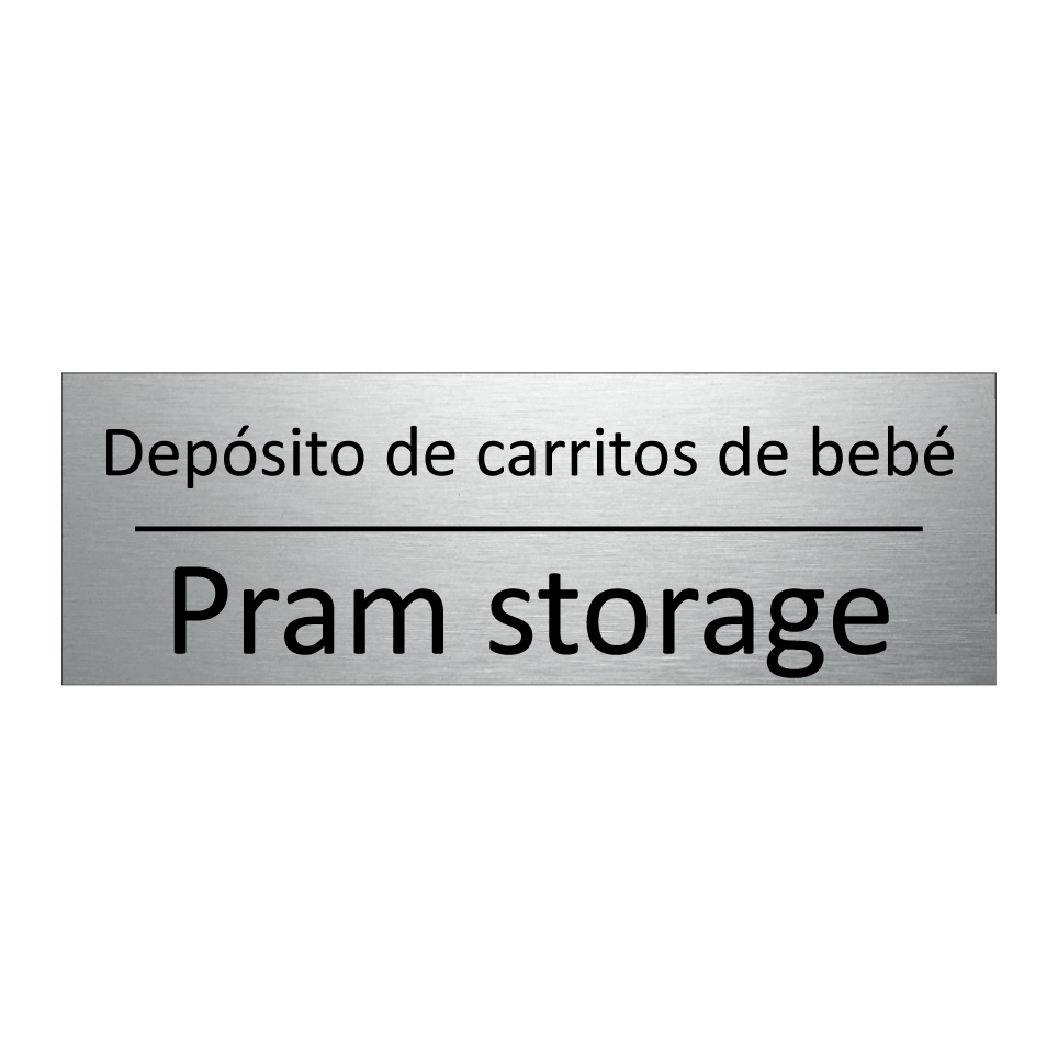 Depósito de carritos de bebé - Pram storage