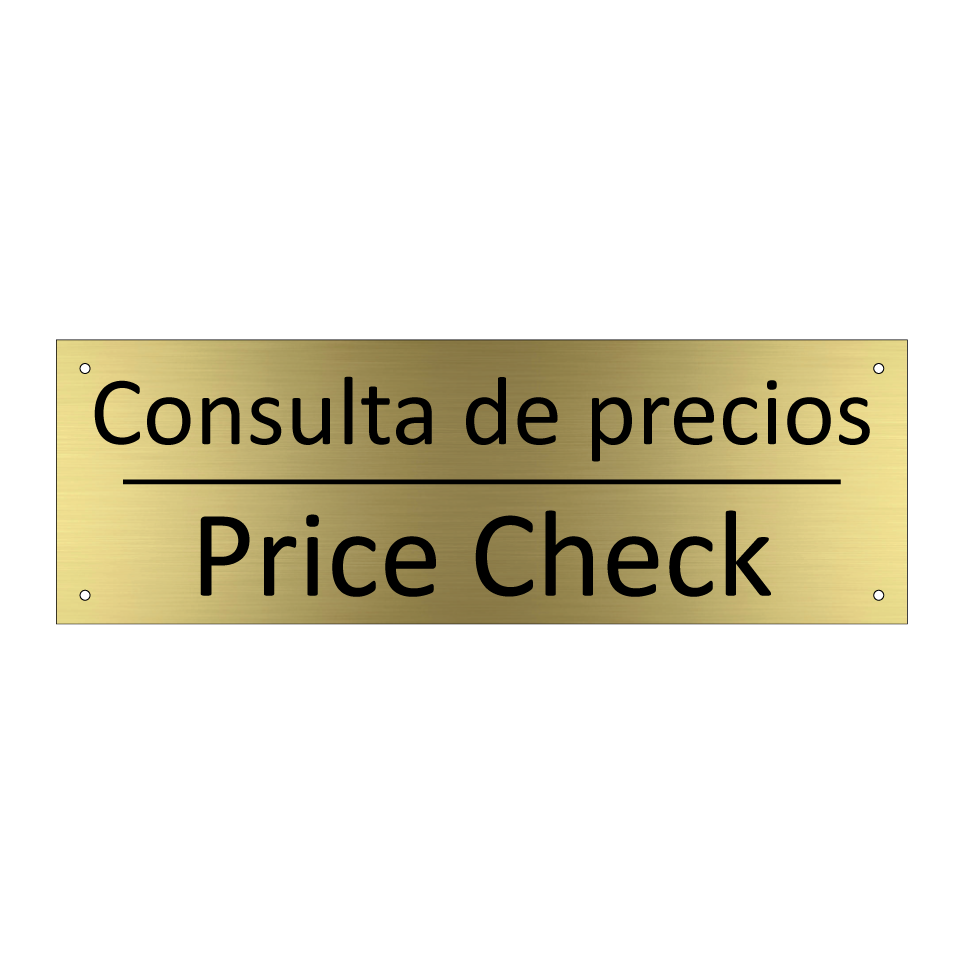 Consulta de precios - Price Check
