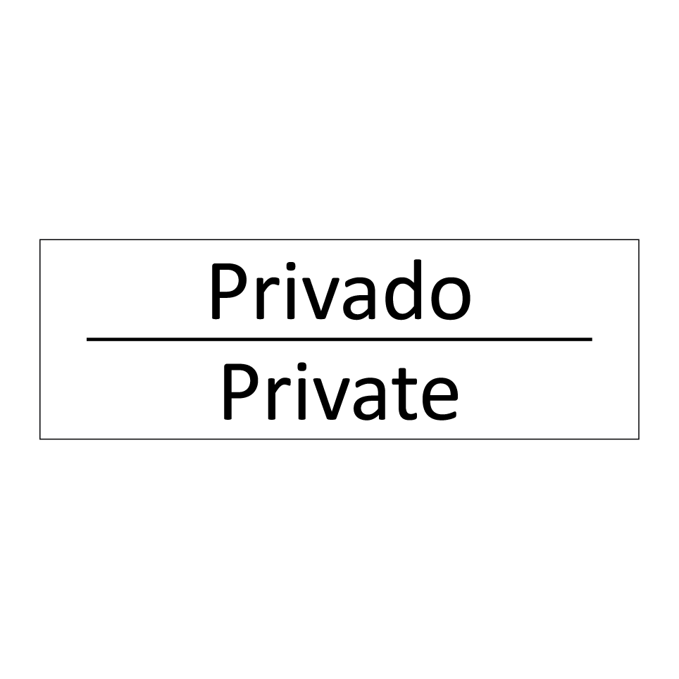 Privado - Private