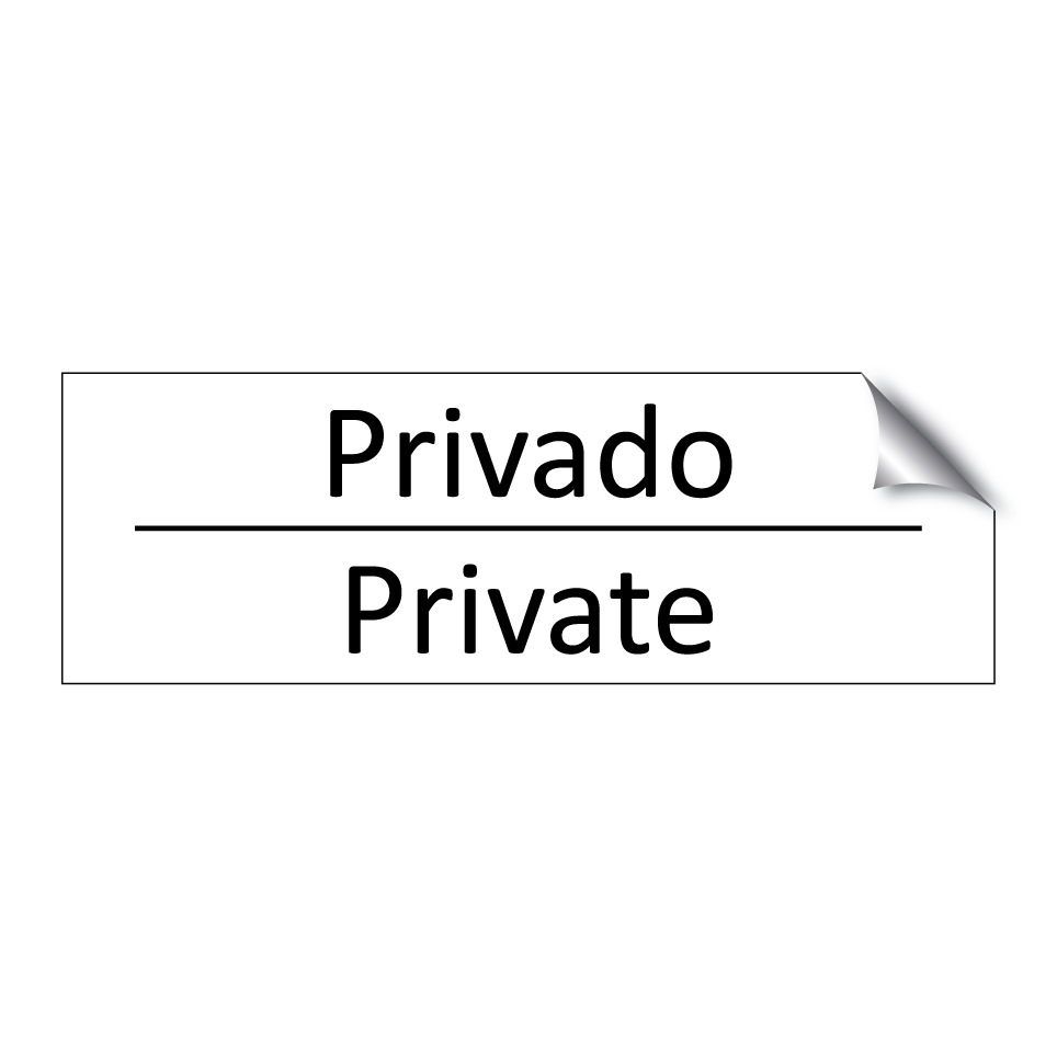 Privado - Private