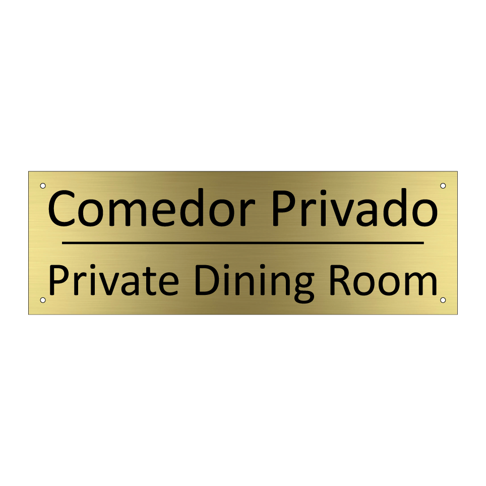 Comedor Privado - Private Dining Room